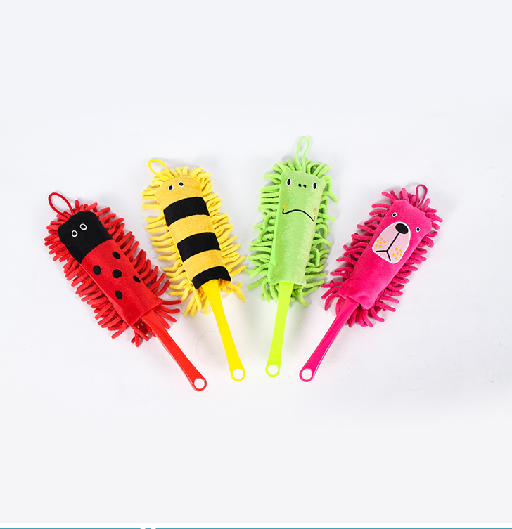 Cartoon Animal Microfiber Chenille Cleaning Duster & Hand Towel