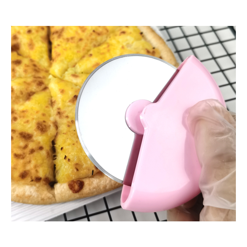 Stainless Steel Pizza Cutter Wheel - Safe & Smooth Cutting - Image 2