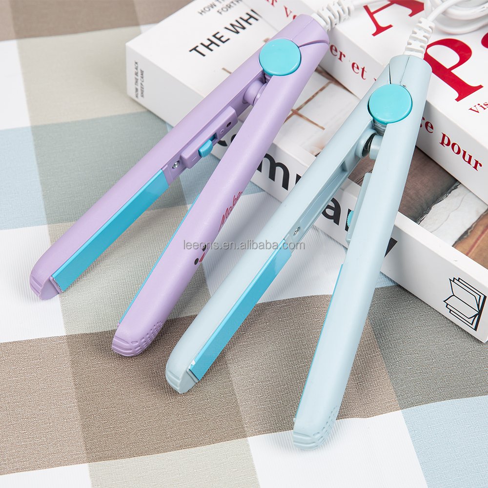 Travel Mini Hair Flat Iron Ceramic Plate Hair Straightener & Straightner - Image 4