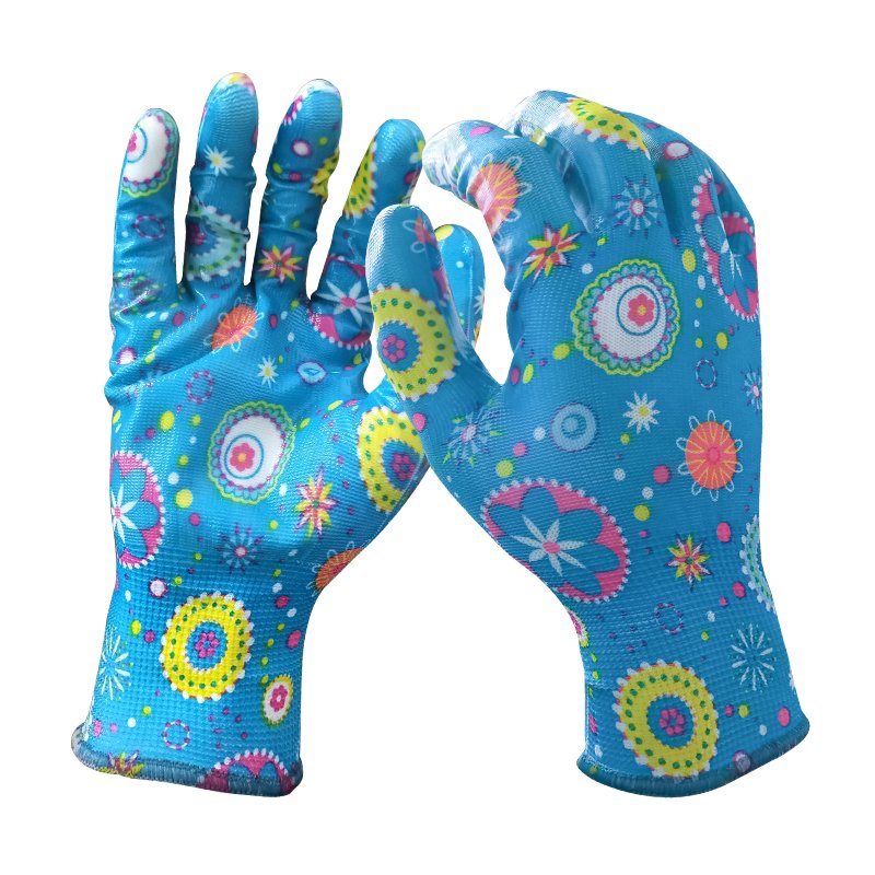 Industrial Grade Nitrile Coated Safety Gloves - Multi-Purpose Working Gloves - Image 3
