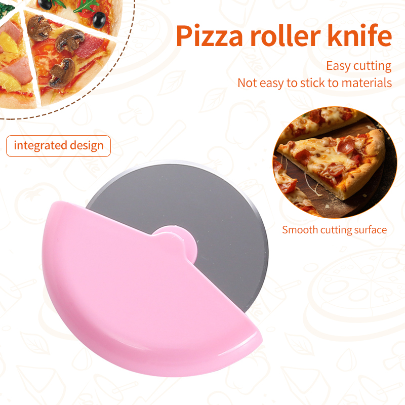 Stainless Steel Pizza Cutter Wheel - Safe & Smooth Cutting - Image 5
