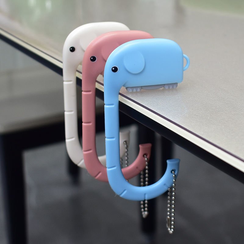 Cute Elephant Purse Hook - Portable Handbag Hanger for Tables - Image 6