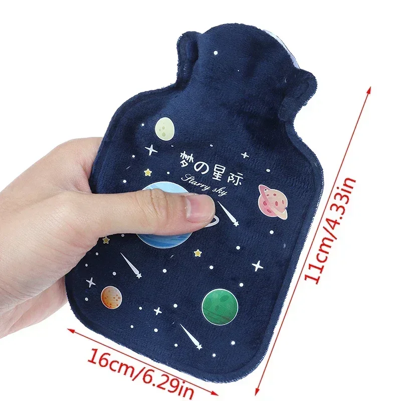 Cute Cartoon Hot Water Bag with Plush Cover - Image 7