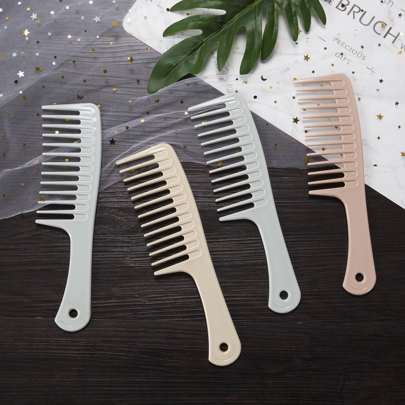 Professional Wide Tooth Hair Comb – Anti-Static Detangling Comb for Curly Hair & Salon Styling
