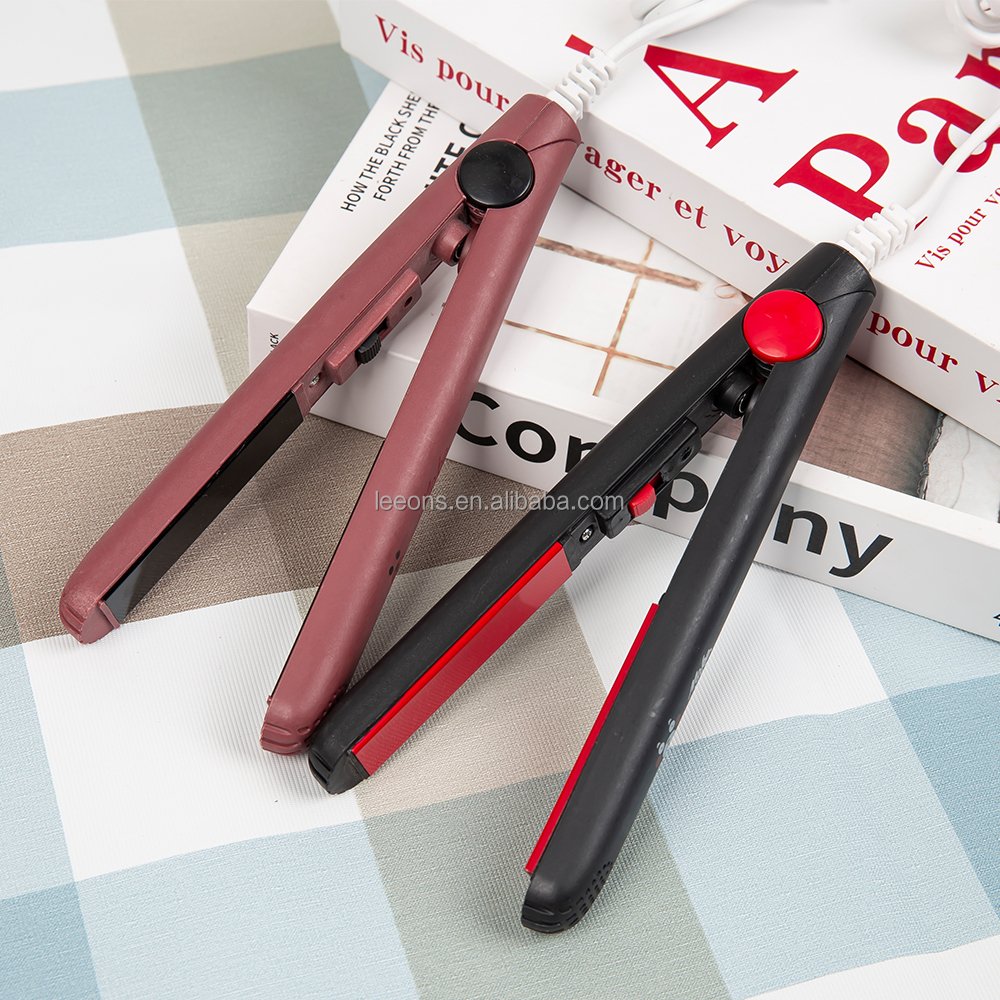 Travel Mini Hair Flat Iron Ceramic Plate Hair Straightener & Straightner - Image 6