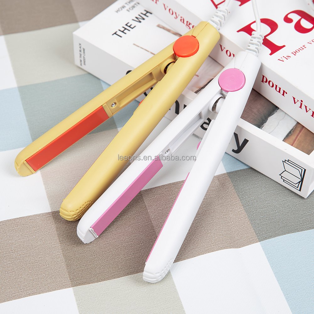 Travel Mini Hair Flat Iron Ceramic Plate Hair Straightener & Straightner - Image 5